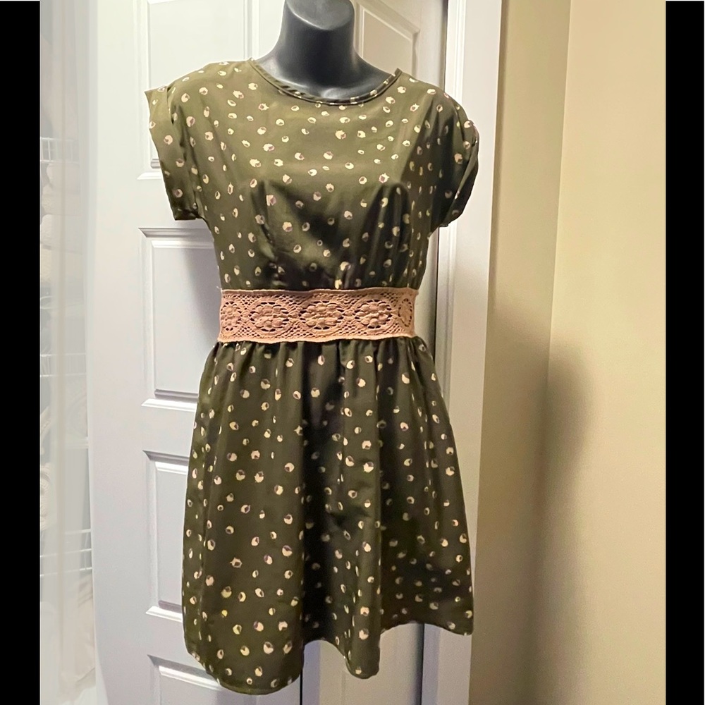 🌾 short sleeve casual dress